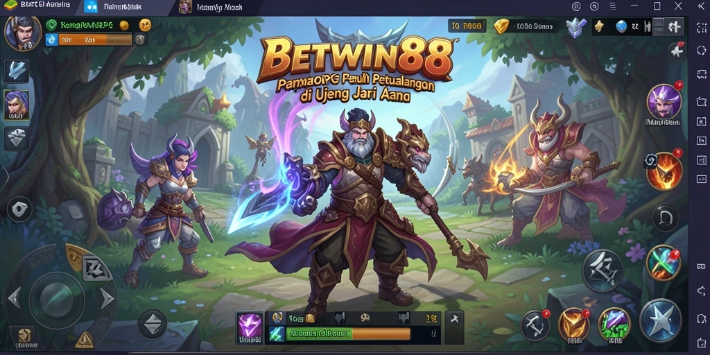 Tampilan gameplay BETWIN88 dengan aksi seru dan petualangan yang mendebarkan.