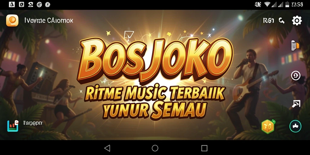 Tampilan gameplay BOSJOKO yang menarik dan interaktif.