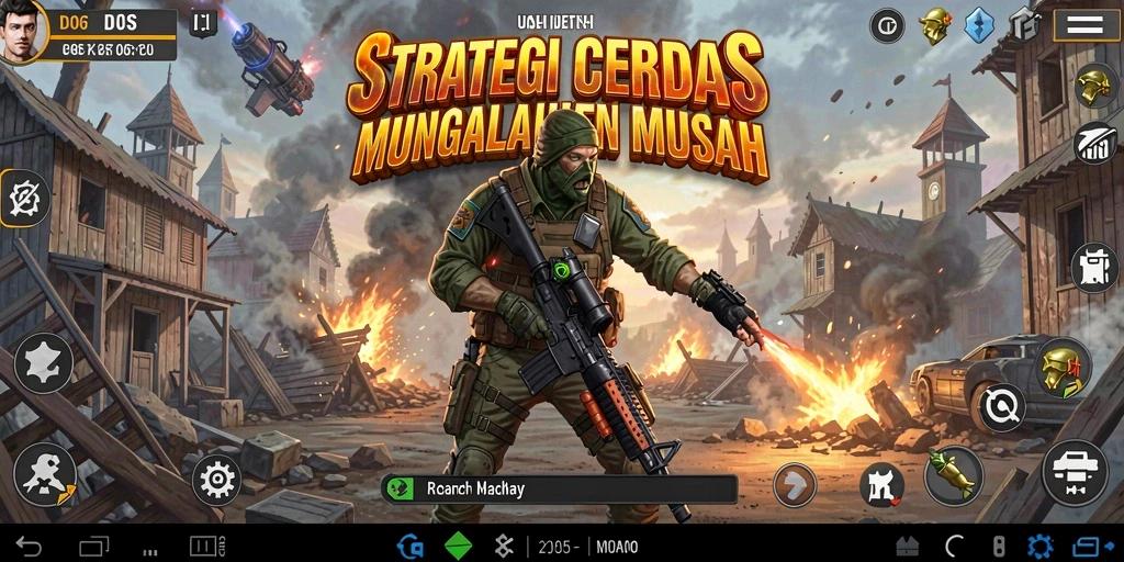 Tampilan gameplay strategi D06 yang mendebarkan dan menantang.