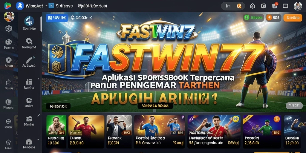 Tampilan menarik dari gameplay taruhan olahraga di FASTWIN77.