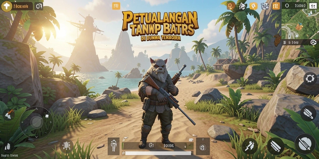 Gameplay seru FO8 di dunia terbuka yang luas.