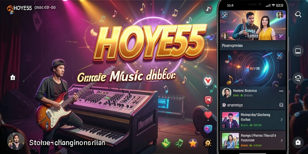 Tampilan seru dari gameplay HOYE55 yang mengasyikkan.