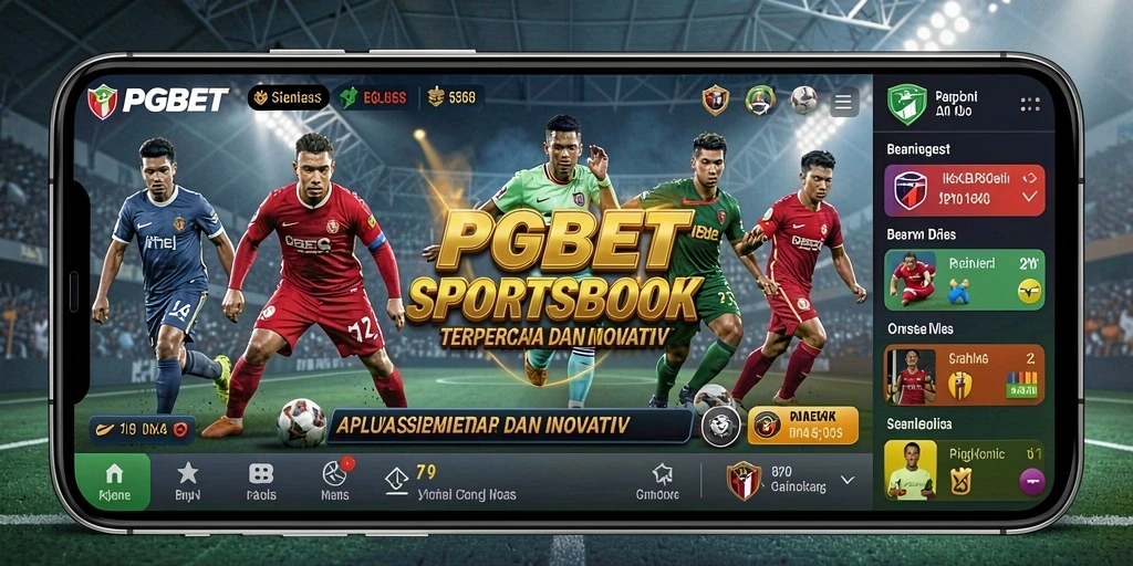 Screenshot utama PGBET menampilkan aksi taruhan olahraga yang seru.