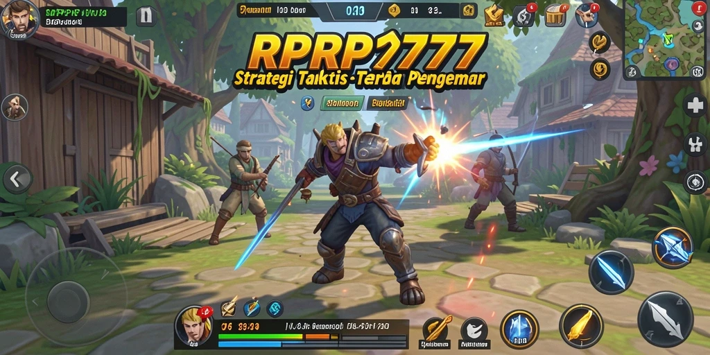 Screenshot RPRP777 menampilkan momen krusial dalam strategi pertempuran.